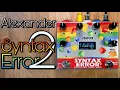 Alexander Syntax Error 2