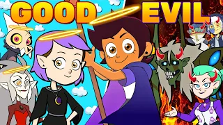 The Owl House Characters Good to Evil