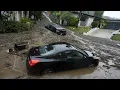Historic storm sends debris through LA s Hollywood Hills and leaves 1 1 million without power
