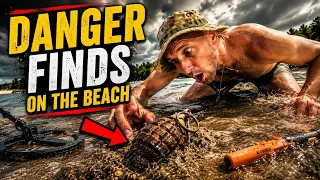 ⚠️ DANGER FINDS ON THE BEACH❗
