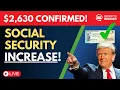 Download Lagu Trump's $2,630 Social Security Increase - Are You Eligible?