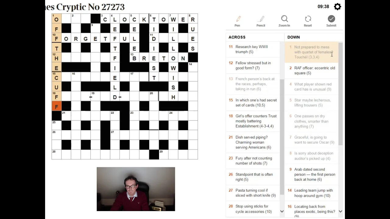 A Brilliant Cryptic Crossword And How To Do It!