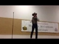 Montana Auctioneers Assoc Rookie contest 2015