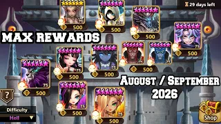 TOA Hell Stage 1-10 5000 Point 2026 - Summoners War