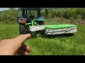 Drum Mower 1st Hay Cutting