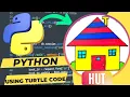 Hut Design Using Python Turtle Code Python Programming Hub