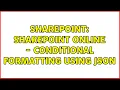 Sharepoint SharePoint Online - Conditional formatting using JSON