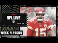 Marcus Spears NFL Week 4 Game Picks NFL Live