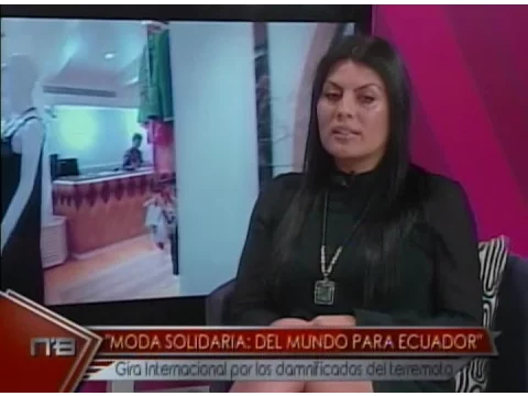Moda solidaria: Del Mundo para Ecuador Gira Internacional por los damnificados del terremoto