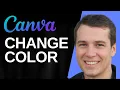 How to Change Background Color in Canva in 2025 EASY TUTORIAL
