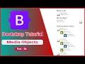 bootstrap media objects bootstrap media objects example part 30