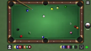 Can you pot the red and green consecutively in 8 Ball Pool Challenge 3 of