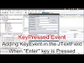 Netbeans 15 Programming with MySQL KeyPressed Event Using Enter key from TextField with MySQL