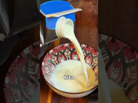 Yoghurt eksperimen pake susu kemasan 🤨👍🏿⁉️ #shorts #short #viral #bahayasih #viralvideo