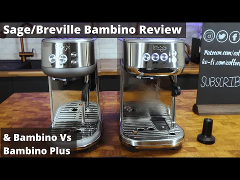 Sage Bambino Plus Coffee Machine. Kev's UK Review for 2024.