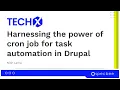 How To Use The Power of Cron Jobs for Task Automation in TECHX SPECBEE