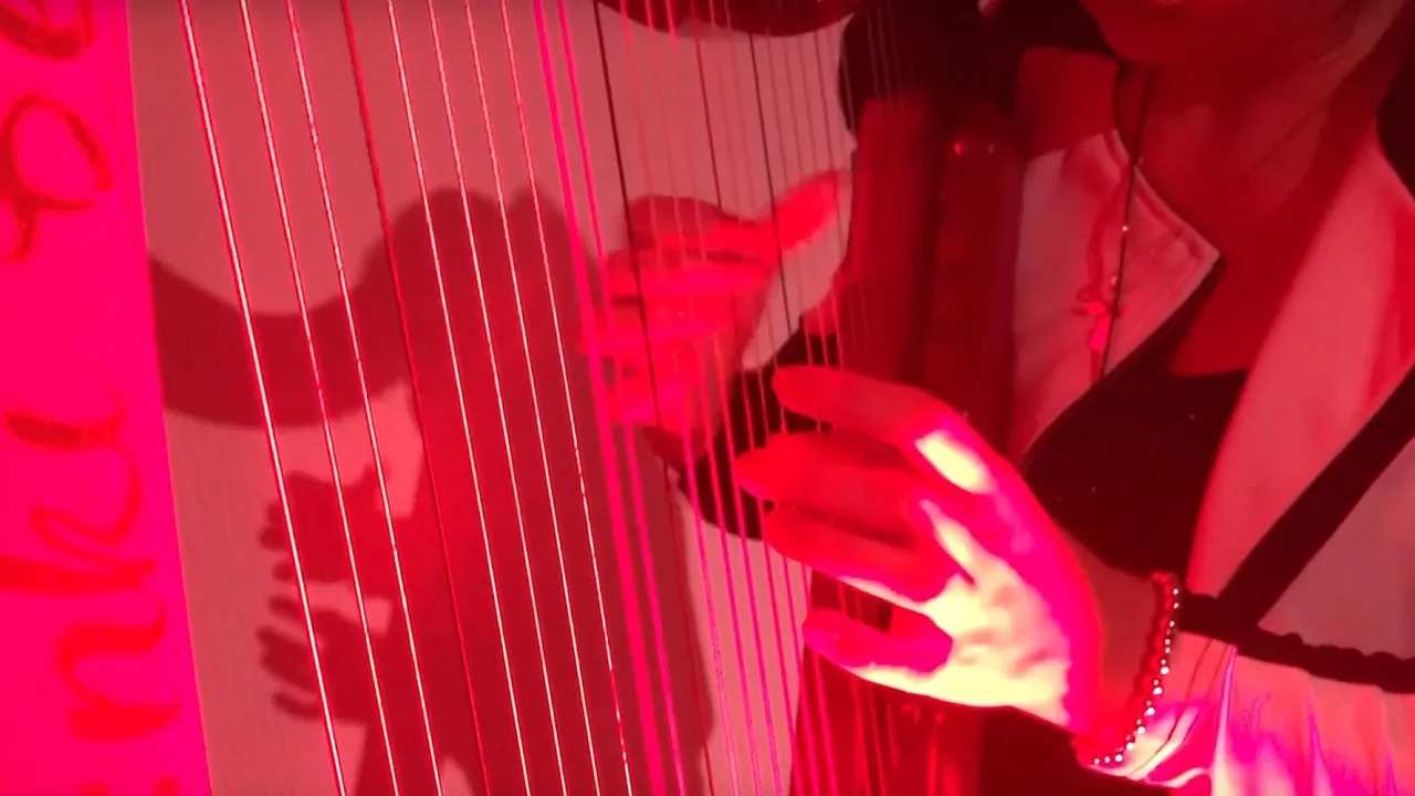 Kiki Bello - Elements by Lindsey Stirling (Electric Harp and Cello Improvisation)