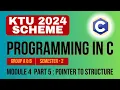KTU BTECH 2024 Second Semester-Programming in C Group A B Module 4 - Part 5