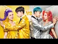 KPop Demon Hunters Makeover IRL! Gold Huntrix vs Silver Saja Boys | SAJA Boys x Huntrix