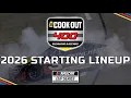 2026 CookOut 400 at RICHMOND STARTING LINEUP