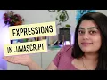 Expressions vs statements in JavaScript know the difference