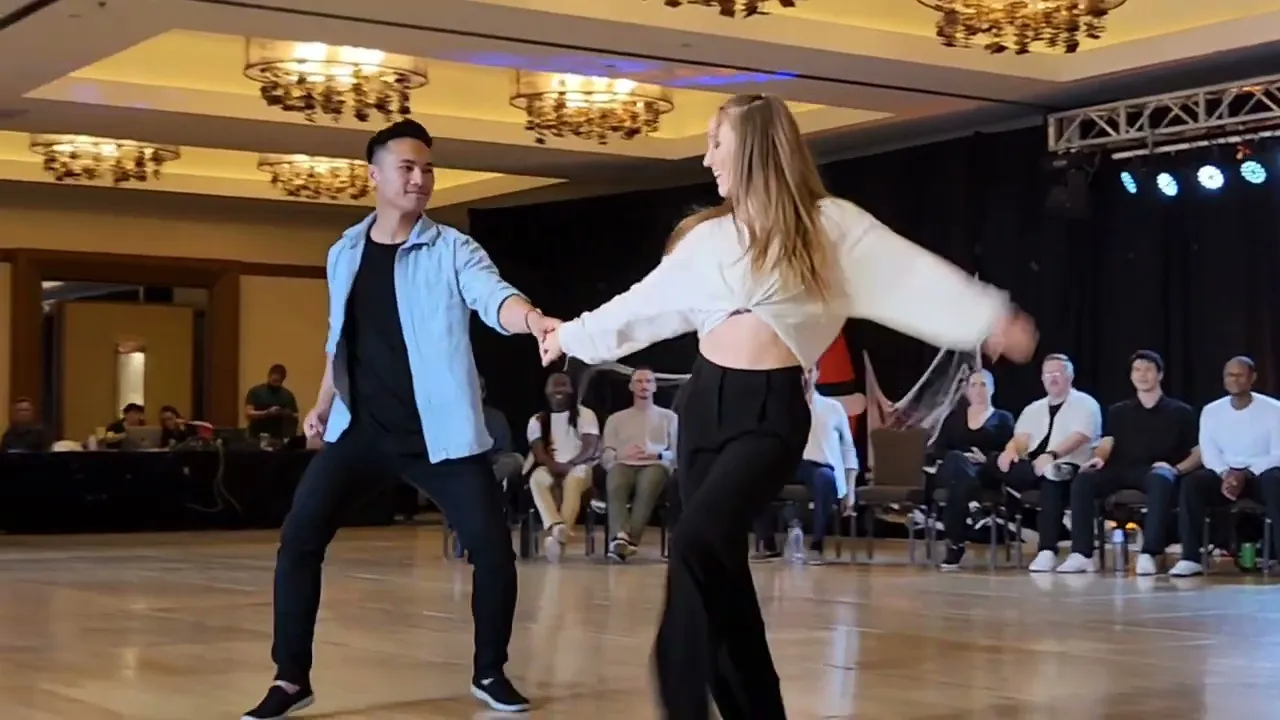 "American Boy" Tuan Nguyen & Mackenzie Keister - 1st place All-Stars J&J Finals HST 2023