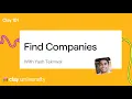 Clay 101 Lesson 3 Find Companies