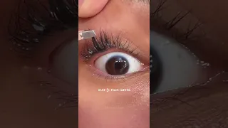 doll eye lash tutorial using b q fairy lash clusters