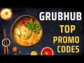 GrubHub Discount Codes I grubhub promo codes 2022