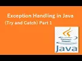 Tutorial Exception Handling in JAVA Part 1 Try and Catch MALAY