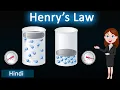 Henry s Law 3D Animated explanation class 12th chemistry solutions