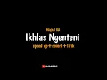 Ikhlas Ngenteni - Miqbal GA (speed up+reverb+lirik) | aku wes berjuang mati matian | storywa viral