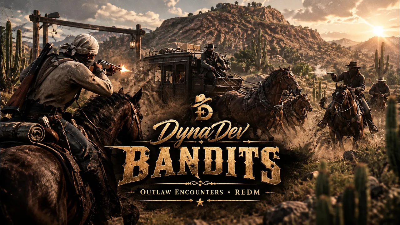 DynaDev Bandits | Dynamic Ambush System & Stagecoach Blockades