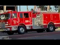 Torrance Fire Department Engine 97 Rescue 91 BLS 91