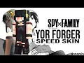Yor Forger SPYxFAMILY Minecraft Speed Skin