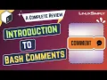 Introduction to Bash Comments LinuxSimply