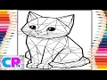 Cat Mandala Mandala Style Coloring as a by Colors