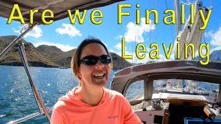 Sailing away!  Leaving the marina after months of repairs.  Sailing Hiraya Ep.54