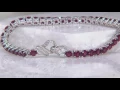 Judith Ripka Sterling Silver Gemstone Ring or Tennis Bracelet on QVC