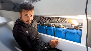 Wiring 50kWh of Lithium Batteries (The Correct Way) | Step 467