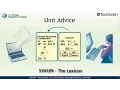 SYN109 - Unit Advice The Lexicon