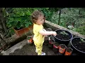 If anyone understands what the baby is saying, can you write in the comments?