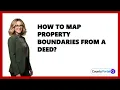 How To Map Property Boundaries From A Deed