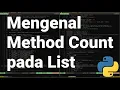 Pythonic 27 Mengenal Method Count pada List untuk Menghitung Jumlah Kemunculan Suatu Nilai