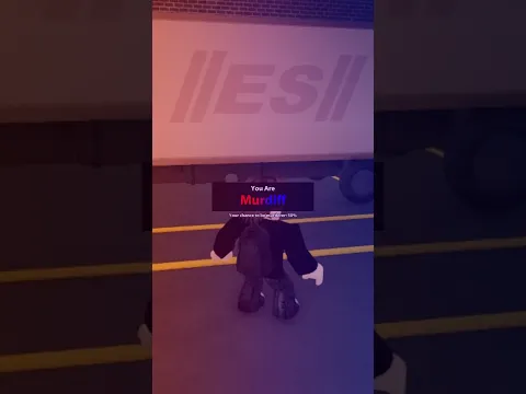 Murdiff role in Murder Mystery 2.. 😳 #roblox #shorts #murdermystery2 #mm2roblox