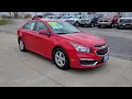 2015 CHEVROLET CRUZE Pleasant Hill Des Moines Ames Cedar Rapids Iowa City IA F40916