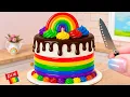 Download Lagu Wonderful Rainbow Drip Choco Cake 🌈 Top Favorite Cakes Decorating Compilation 💥 Cake In Wonderland