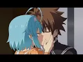 Anime Kiss Shinmai Maou no Testament - First Kiss