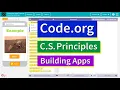 Code org How to Add or Change the Theme of Your App - CS Principles Tutorial