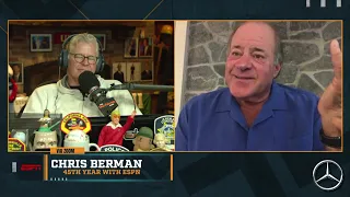 Chris Berman on the Dan Patrick Show Full Interview 24